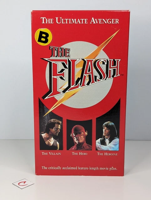 THE FLASH THE Ultimate Avenger (1992 VHS Tape) Movie Pilot $24.99 ...
