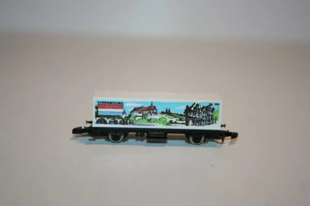 Märklin Spur Z mini-club: 88126 Flaggenwagen Luxembourg (2), ohne OVP 3