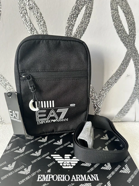 Ea7 train mini cross body bag deals