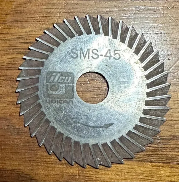 iLCO Unicon SMS-45 Key Cutting  Cutter Wheel - USED #A13