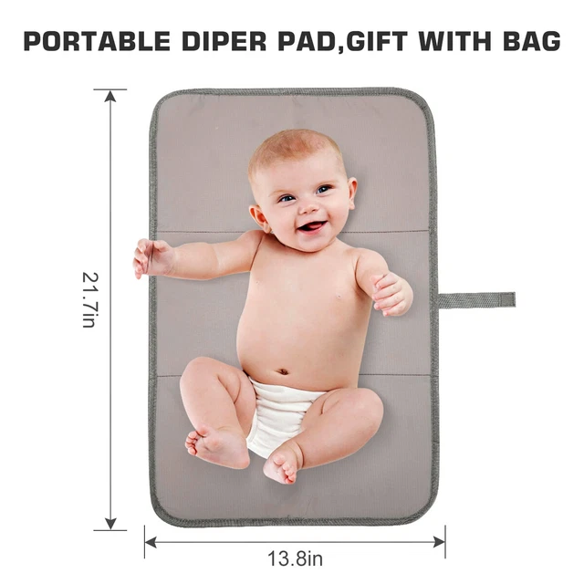 Baby Diaper Bag Mummy Maternity Nappy Backpack Multifunctional Waterproof 12