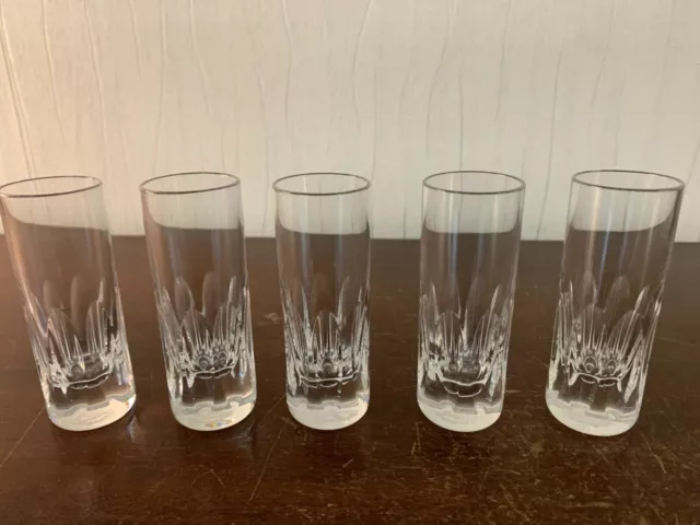 5 Gläser Für Schnapsglas Kristall- von Saint Louis (Stück Preis) 3