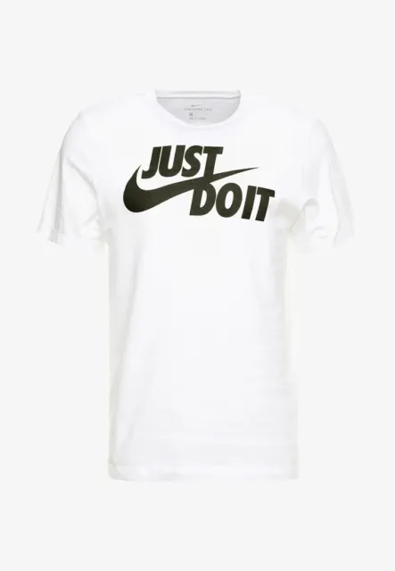 T-shirt top Nike Air Just Do It Swoosh taglia M -L- XL -2XL bianca JUST DO IT