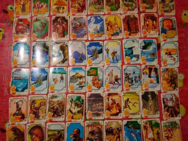 54 figurine diverse della collezione MIRA LANZA - vintage