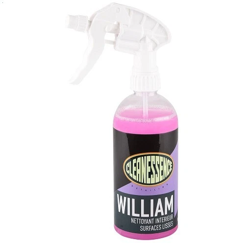 Nettoyant intérieur surfaces lisses CLEANESSENCE Detailing WILLIAM - 500ml