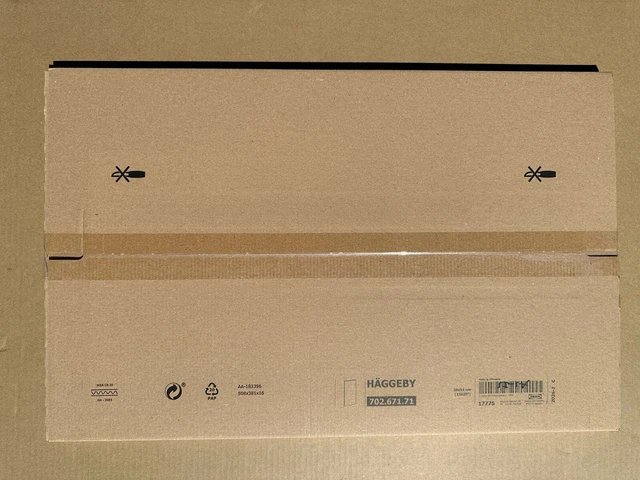 New in Box!! IKEA HAGGEBY Door White 15x20" 702.671.71 Ships from US