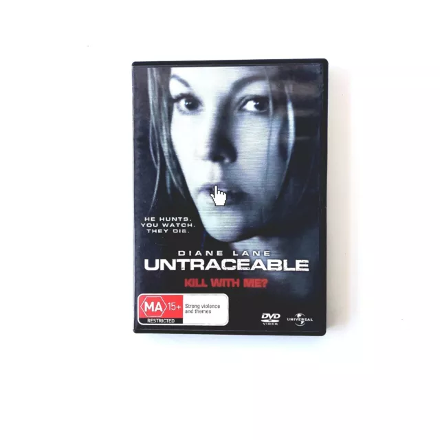 UNTRACEABLE, DVD, Region 4, Diane Lane Psychological Thriller