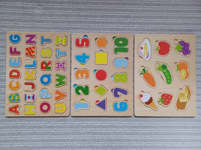 CHILDRENS WOODEN JIGSAW Puzzle Bundle Chad Valley Argos 6.00