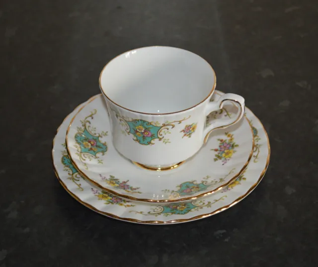 “True Love” Royal Stafford Cup Saucer And Side Plate Set