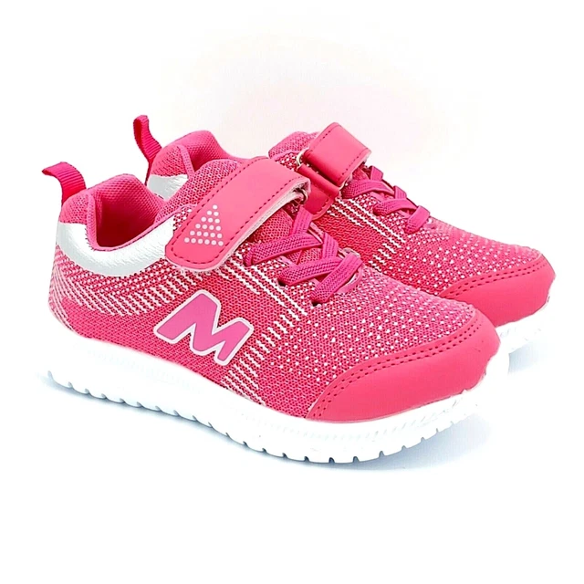 scarpe da bambina ginnastica sportive per bimba Sneakers bambini a strappo nuovo