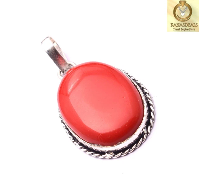 Coral Plated Pendant Jewellery Trendy 8 Gm Value-Priced @1.99-64574