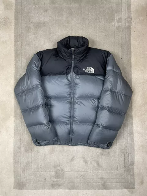 The North Face Gun Metal Grey Nuptse Puffer Jacket 700 Goose down Men’s Large