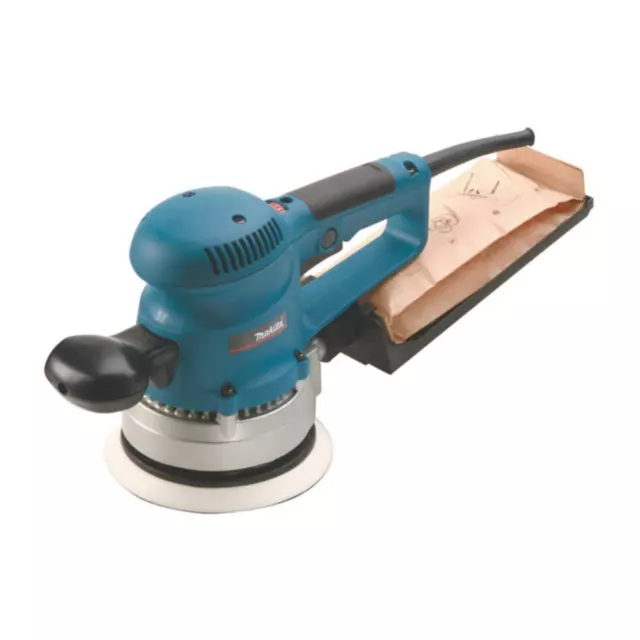 Makita Levigatrice Rotoorbitale BO6030JX 310 Watt, 150 MM, IN Makpac Gr, 3