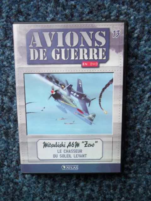 DVD Editions Atlas Avions de guerre n°13-Mitsubishi A6M Zéro