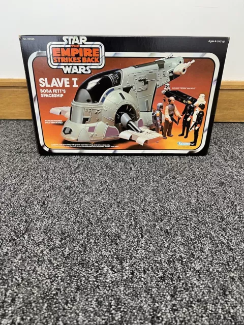 Kenner Slave 1 Vintage Empire Strikes Back STUNNING Unplayed With