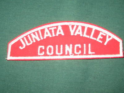 Juniata Valley Council Red & White Full Strip   RW