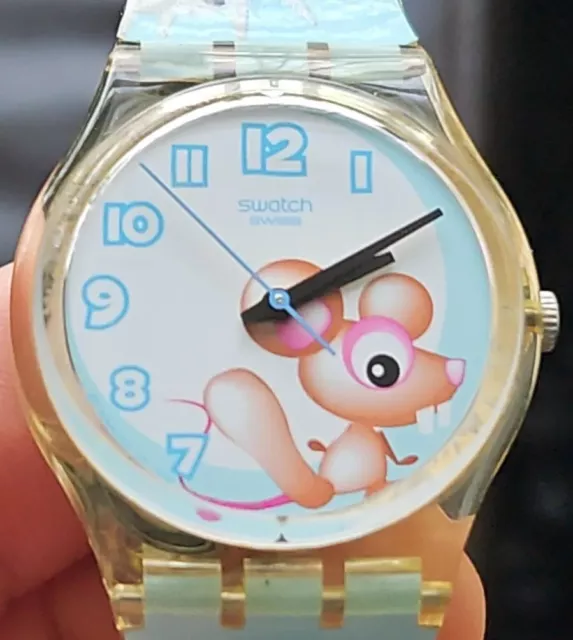 Swatch outlet cow watch