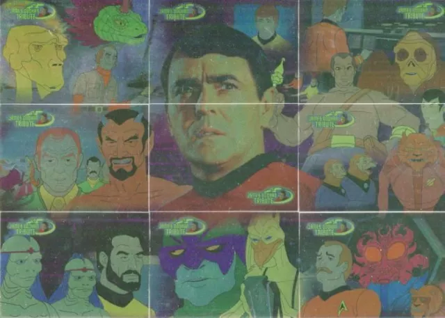Star Trek The Complete Animated Adventures James Doohan Tribute Chase Card Set