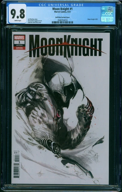 Moon Knight #1 CGC 9.8 - Gabriele Dell'Otto Variant - 1st app Dr. Badr