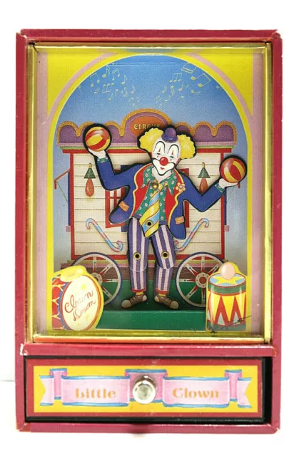 Koji Murai 1996 Little Clown Circus: Animated Music Box "Close To You"