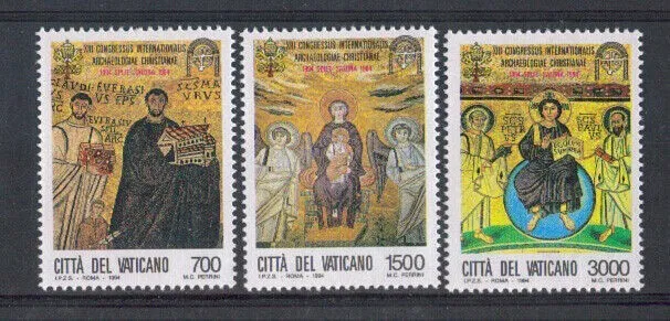 Vaticano 1994  - Archeologia Cristiana  -  Serie    Nuova  ** Mnh
