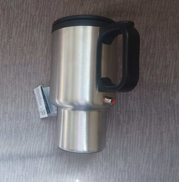 Thermal Travel Car Mug 14oz w/ Electric Heating adapter WOW! (American Belt Co.)