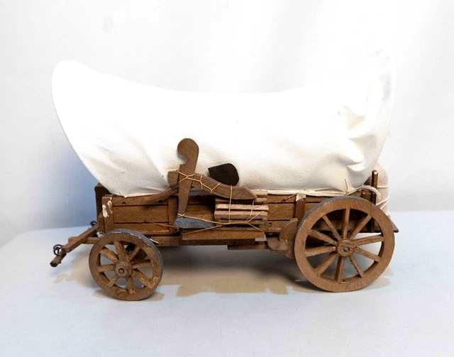 Conestoga Pioneer Wagon Vintage Canvas Covered Replica
