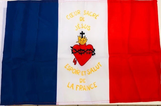 DRAPEAU FRANCE SECOND EMPIRE 1852-1870 45x30cm - PAVILLON FRANÇAIS