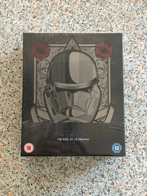 Star Wars The Rise of Skywalker Collectors Edition 4K Blu Ray Steelbook Zavvi