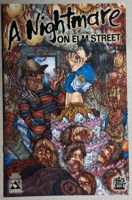 A NIGHTMARE ON ELM STREET SPECIAL #1 (2005) Avatar Comics gore variant cover FN+