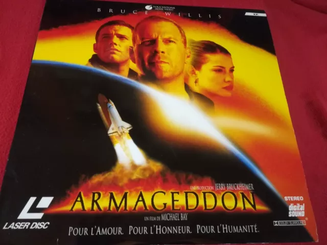 LASER DISC / LASERDISC : ARMAGEDDON - Bruce Willis