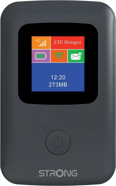 STRONG 4GROUTER150D SAPONETTA Wi-Fi 4G LTE Cat4 150Mbps Wifi N150Mbps ...