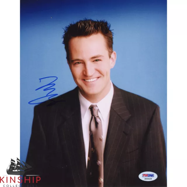 Matthew Perry signed 8x10 Color Photo PSA DNA COA Friends Auto Actor Rare B1479