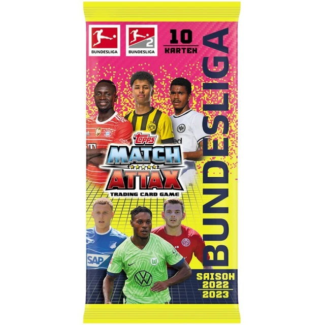 Match Attax Bundesliga Extra 23/24 – Set COMPLET Des 10 Cartes Golden 90 – Édition Limitée