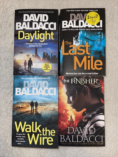 DAVID BALDACCI BOOK Bundle X 4 Lots Listed Free P&amp;P (SH2) EUR 14,14 ...