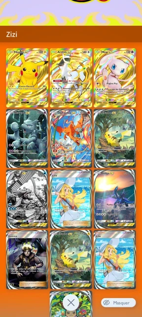 Compte Pokémon TCG Pocket – Niveau 31 – 2100+ Cartes – Collection