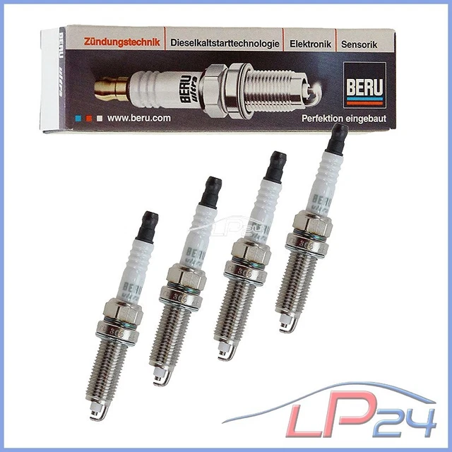 Lot De 4 Bougies D'allumage BOSCH - Réf. 0 242 135 518 - Compatible Nombreuses Voitures - Neuf
