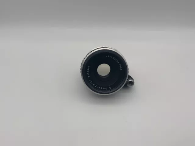 CARL ZEISS JENA DDR Objektiv Lens Tessar 2,8/50 für Exakta Exa 50mm
