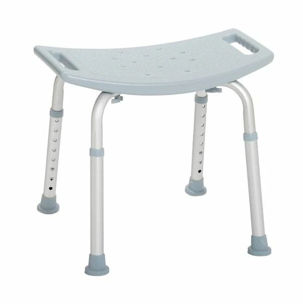 DRIVE MEDICAL BATH Tub Shower Seat Chair Aluminum Shower Bench Without