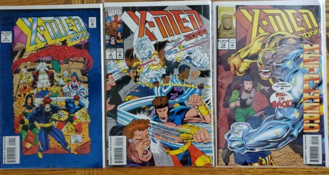X-MEN 2099 (Lot of 3) VFNM # 1,2,14 Marvel comic Books key issues 1st appearance
