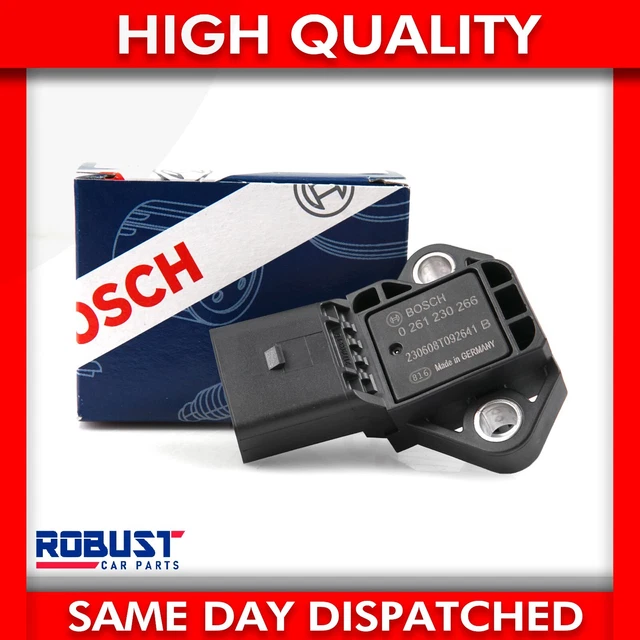 BOSCH BOOST PRESSURE Sensor For Audi A3 Seat Leon Skoda Superb Vw Caddy