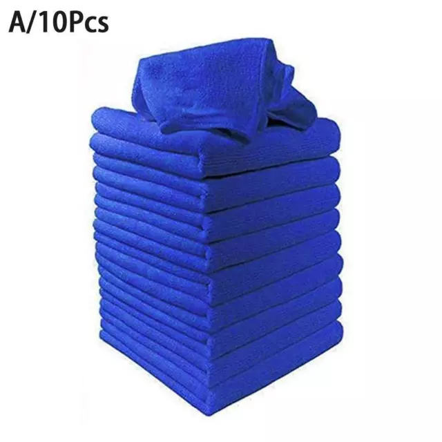 25 Pcs Large Microfiber Cleaning Auto Car Detailing Duste> Towel Cloth Wash N8H7 3