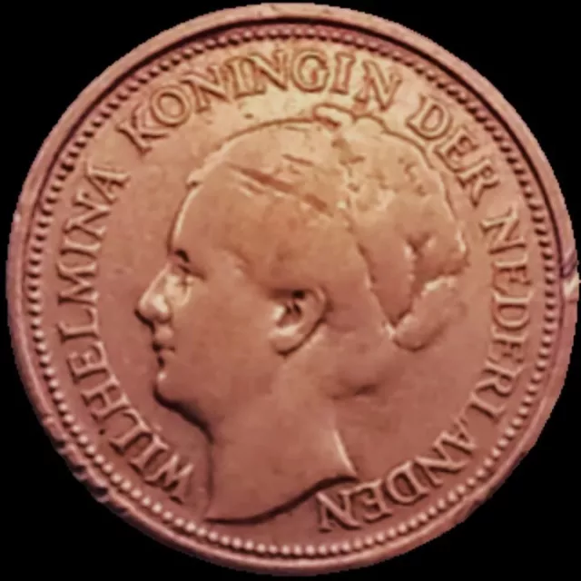 1930 Netherlands 10 Cent Coin, BONUS OFFERS, Queen Wilhelmina, 0.640 Silver. 2