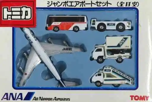 TOMICA Jumbo Airport Set ANA All Nippon Airways Takara Tomy JAPAN