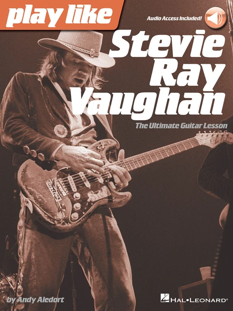 Play like Stevie Ray Vaughan for Guitar Learn Lessons Song Tab Book Online Audio