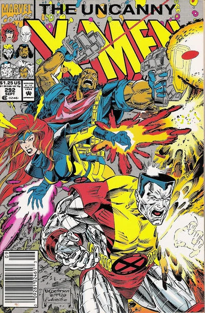 Uncanny X-Men, The #292 (Newsstand) FN; Marvel | Scott Lobdell - we combine ship