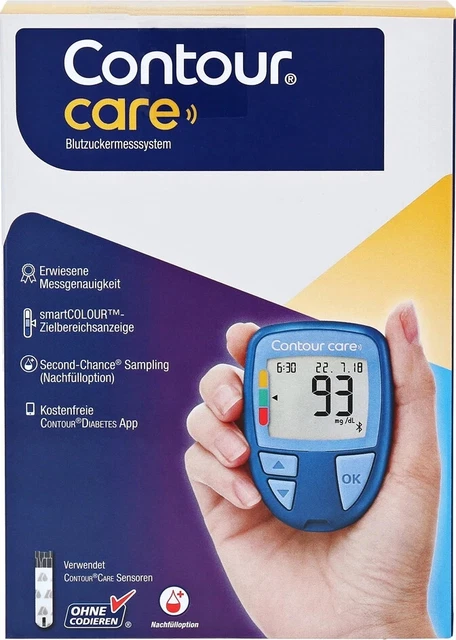 Medidor de glucosa en sangre Contour Care 1 kit