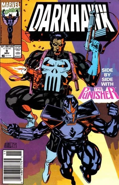 Darkhawk #9 - Nov 1991 Marvel Comics, Vf 8.0 Sharp!