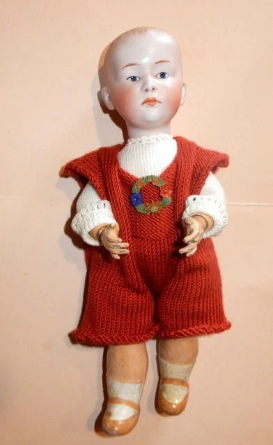 Poupée ancenne Heubach & Koppeldorf 399 DRGM 9/0 Germany hauteur 30cm