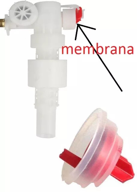 Membrane de fermeture pour robinet flotteur silencieux dal - grohe 
